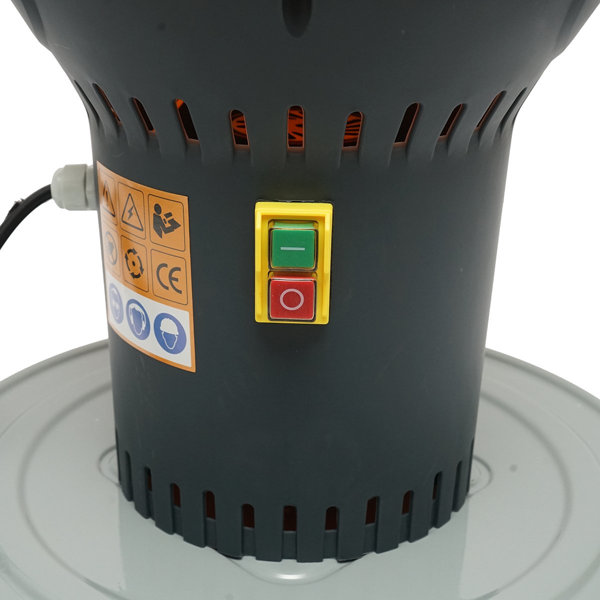 Moara cereale electrica 1.3 KW, 220V, rezervor 60L, 19000 r/min, capacitate 350 Kg/h, 5 site incluse